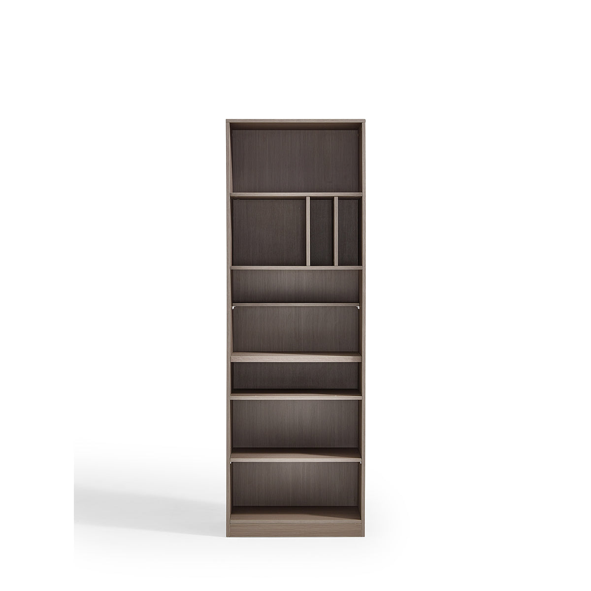 Cappuccino Taupe Cabinet Bookshelf-3