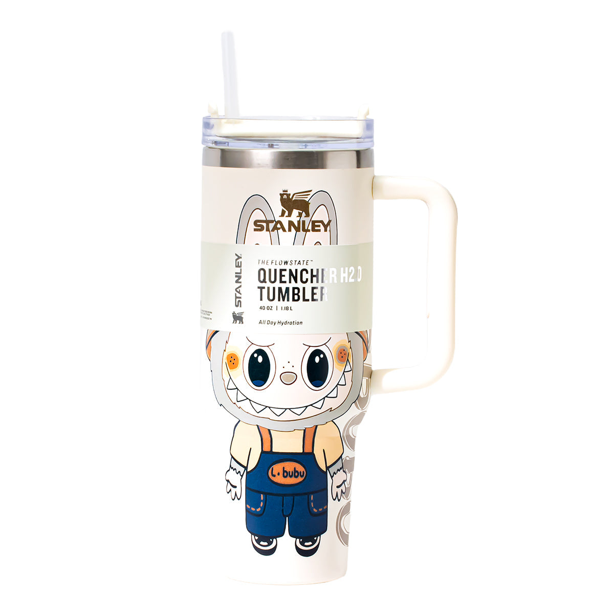 Stanley x Labubu Farm Adventure White Quencher H2O Tumbler [Limited Edition]-2